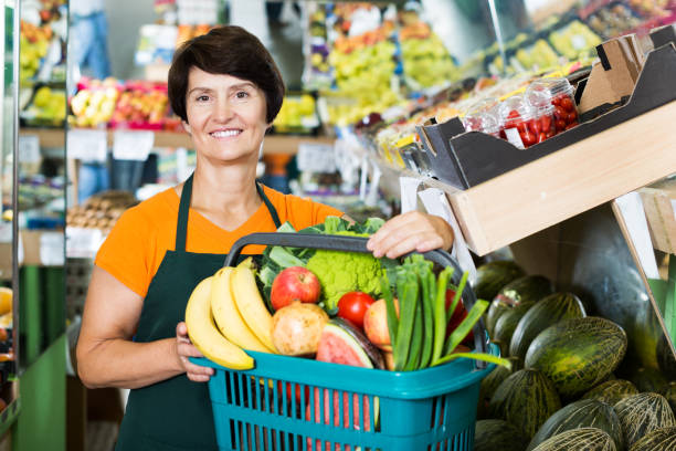 istock seller is offering basket with goods 1173731461