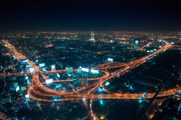 istock Bangkok night cityscape 1173739471