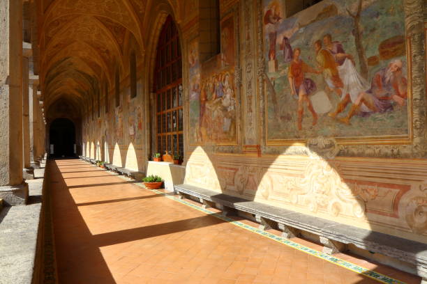 istock Santa Chiara cloister, Naples, Italy 1173741464