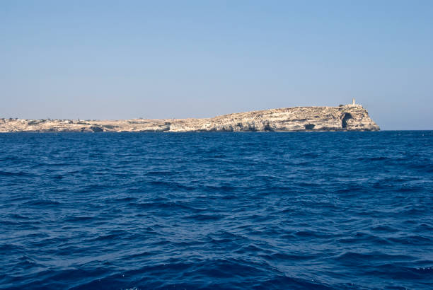 istock Lighthouse in Lampedusa, Sicily, Italy 1173758992
