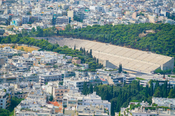 istock Urban Athens view from top Mount Lycabettus 1173763364
