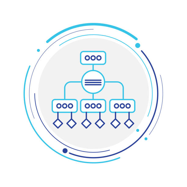 Flow chart icon Bangladesh, Flow Chart, Icon, Chart, Diagram hierarchy stock illustrations