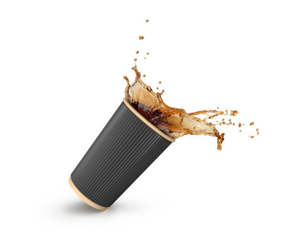 istock cola or coffee splash in paper cup isolated 1173777630