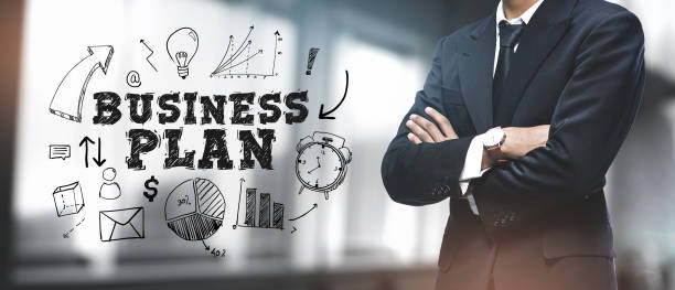 istock Asian Businessman on Blurred Office Background. 