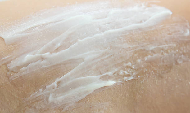 istock cosmetic texture cream for face and body. selective focus. 1173781172