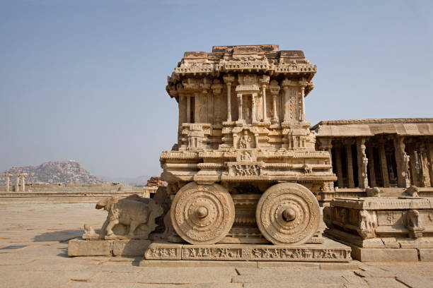 istock Stone chariot or ratha. General view Hampi, Karnataka, India 1173783901