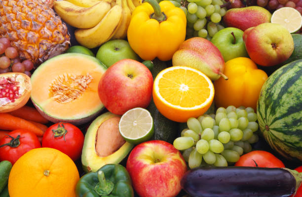 istock Many fruits and vegetables as background 1173786262