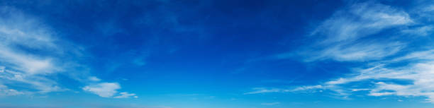 Panorama sky with cloud on a sunny day. Panorama sky with cloud on a sunny day. Beautiful cirrus cloud. sky stock pictures, royalty-free photos & images