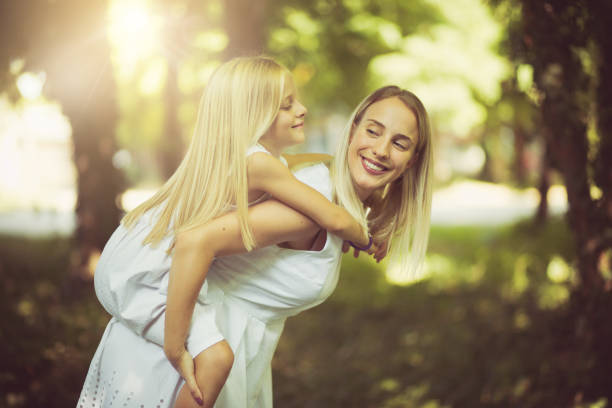 istock Mother daughter outdoor. 1173788389
