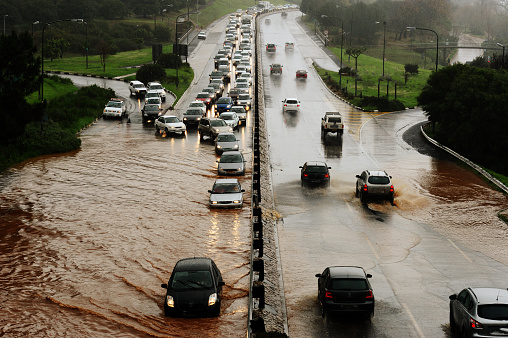 Carretera de inundación photo