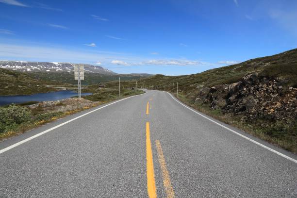 istock Scenic road in Norway 1173791148