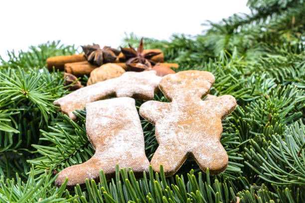 istock Christmas Cookies Arrangement Copy Space 1173795587