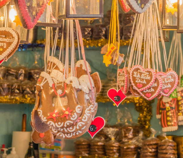 istock Gingerbread Horses Christmas Market 1173795711