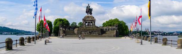 istock Panorama German Corner of Koblenz Germany 1173795893