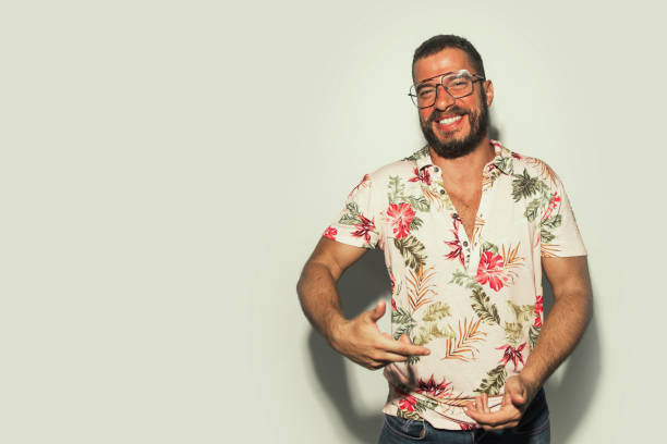 istock Potrait of young man with eyeglasses, studio shoot 1173796716