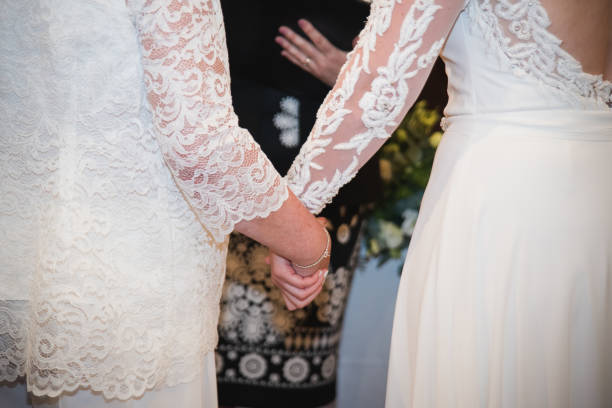 istock Wedding lesbian couple 1173797181