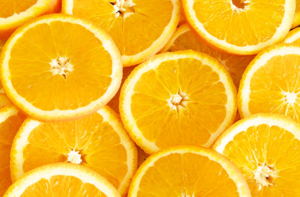 istock Juicy orange fruit slices 1173797892