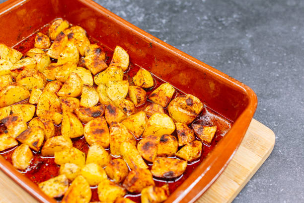 istock Potatoes baked in a baking dish 1173798931