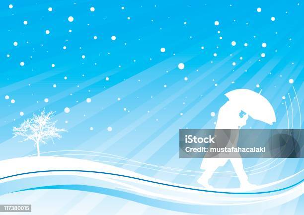 Śnieżna Storm - Stockowe grafiki wektorowe i więcej obrazów Biały - Biały, Burza śnieżna, Dorosły