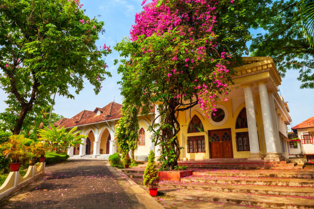 Indo-Portuguese Museum or Bishop House The Indo-Portuguese Museum or Bishop House is a museum in Fort Kochi in Cochin city, India kochi india stock pictures, royalty-free photos & images