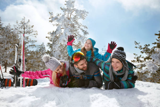 istock family having fun - Mobile photo. Selfie 1173808735