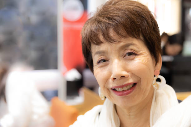istock Beautiful Senior woman smiling at camera 1173813866