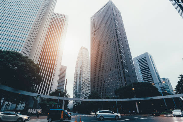 istock Office Buildings in Shinjuku 1173818232