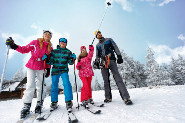 istock family having fun - Mobile photo. Selfie 1173820190