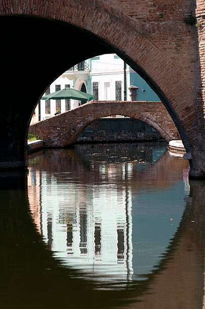 istock Comacchio (Ferrara, Emilia-Romagna) - Famous bridge known as Trepponti 117382076