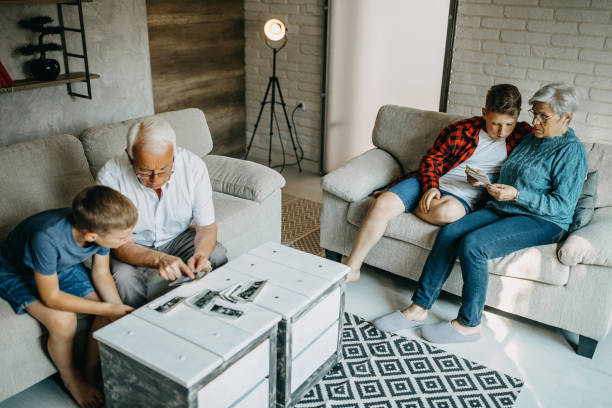 istock Grandparents spending time with their grandsons 1173822468