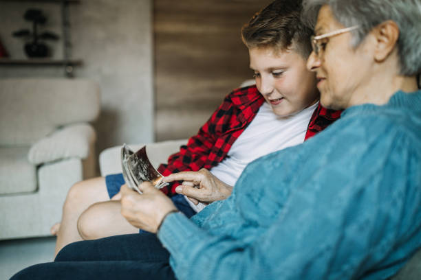 istock Grandmother spending time with his grandson 1173823494