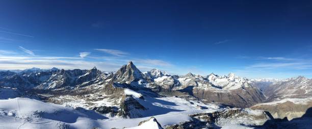 istock Mountain range in winter in the Swiss Alps 1173833152
