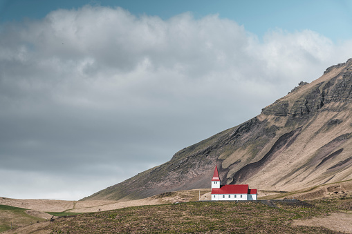 Small church in Vik, South Iceland.