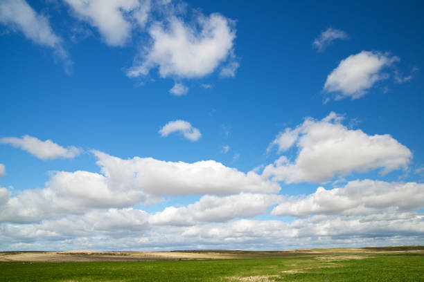 Landscape in Zaragoza Province, Aragon, Spain.