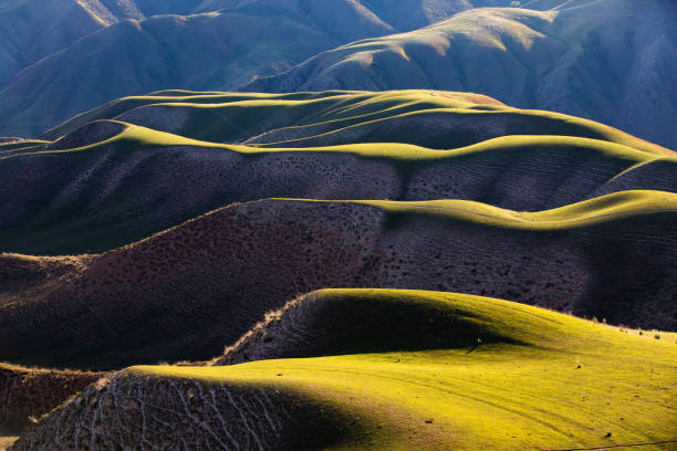 istock Aerial view Mountain grassland scenery in Xinjiang 1173847327