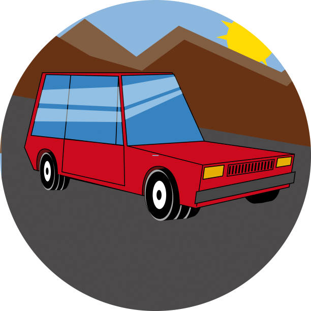 Car on the road