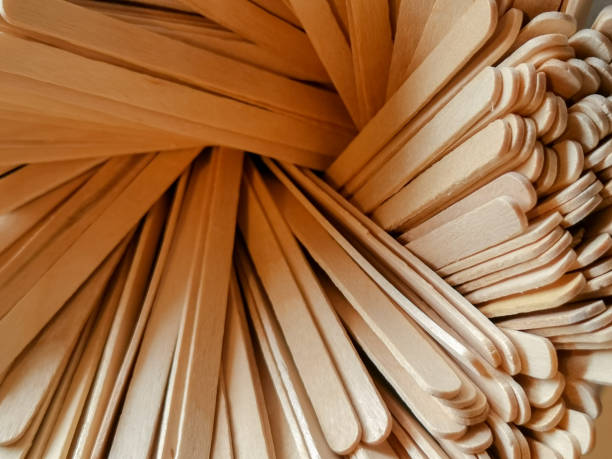 istock Group of wooden stirrer 1173868032