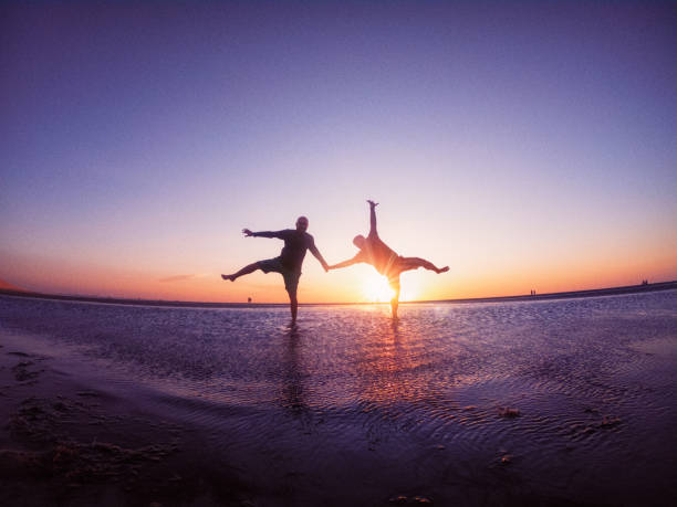 istock Beautiful gay couple having fun. 1173874548