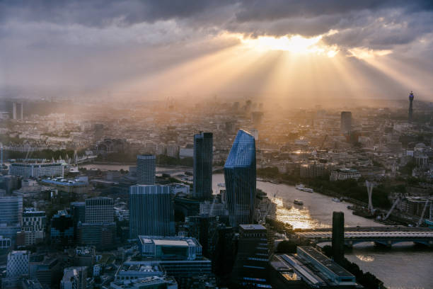 istock Sunset Over London City 1173875350