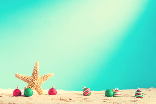 istock Starfish with Christmas ornaments 1173881336