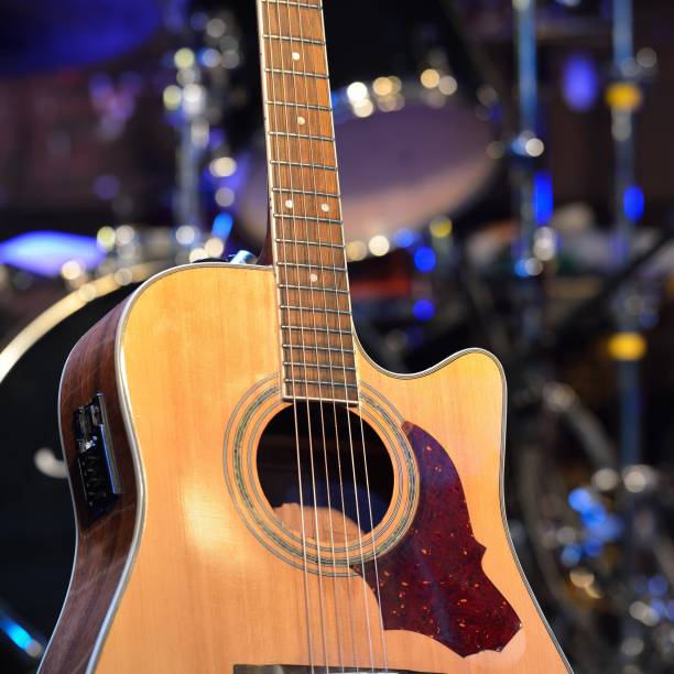 istock Acoustic guitar close up 1173891842