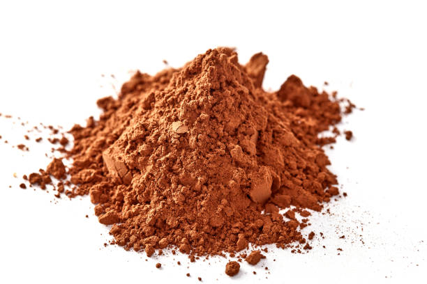 istock Cocoa powder pile isolated on a white background 1173898368