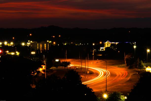 istock Light trails in Tennessee 1173913160