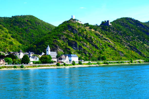 Kamp-Bornhofen in middle Rhine valley