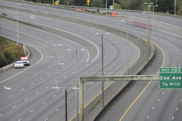 istock Interstate 5 During The Morning Near Olympia, Washington 1173918098