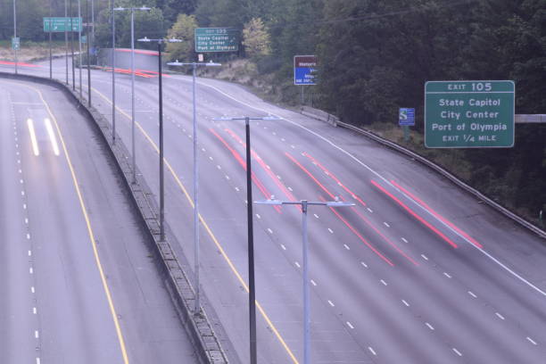 istock Interstate 5 During The Morning Near Olympia, Washington 1173918101