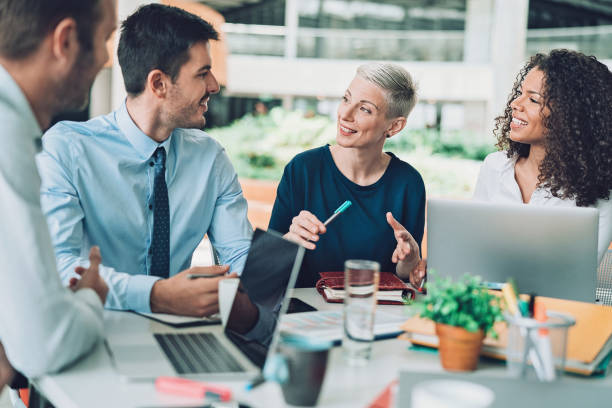 istock Entrepreneurs on a meeting 1173937337