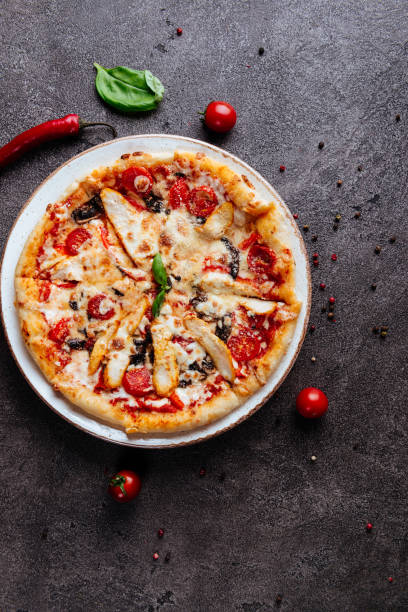 istock Mixture pizza Italian food 1173955491