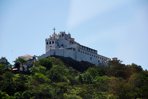 Convento de Penha fotografiado en Vitoria, Espíritu Santo. photo