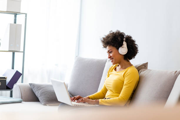 istock Female studying at home 1173963223